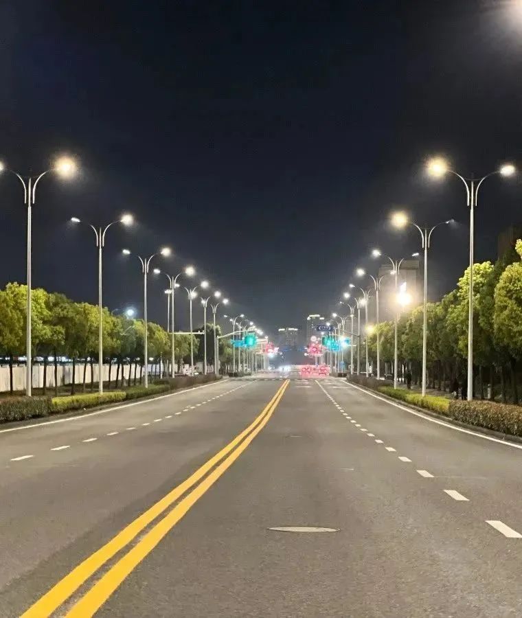 上海奉贤区8228盏LED路灯上岗照亮百姓回家路