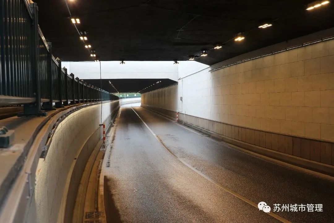 江苏苏州人民路下穿沪宁铁路立交照明提升工程顺利完工