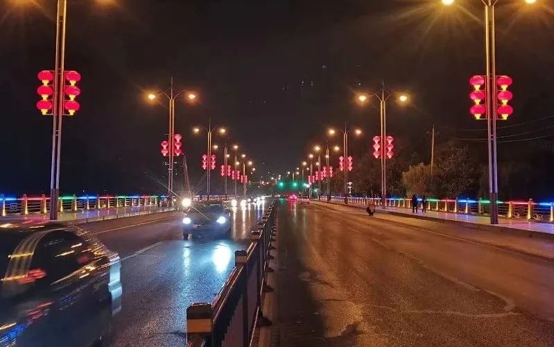 山东潍坊昌乐县加大路灯设施巡检力度以持续提升城市亮化水平