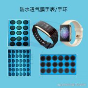 防水透气膜在智能穿戴手表/手环的应用