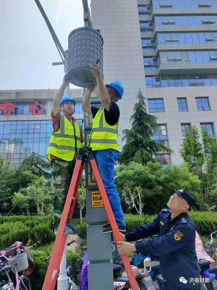 济南章丘区做好市政照明设施安全“体检”以提升城市照明水平