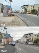 广西来宾武宣县禄新镇304省道集镇路段亮化改造照亮群众平安出行的路