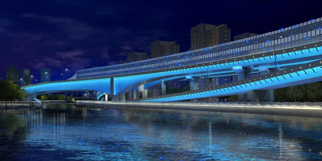 先睹为快！新一轮苏州河桥梁景观照明提升效果图来了→