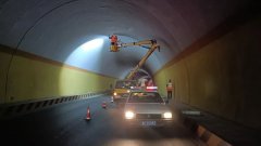 甘肃甘南州舟曲县增设巴藏隧道照明设施“点亮”群众出行路