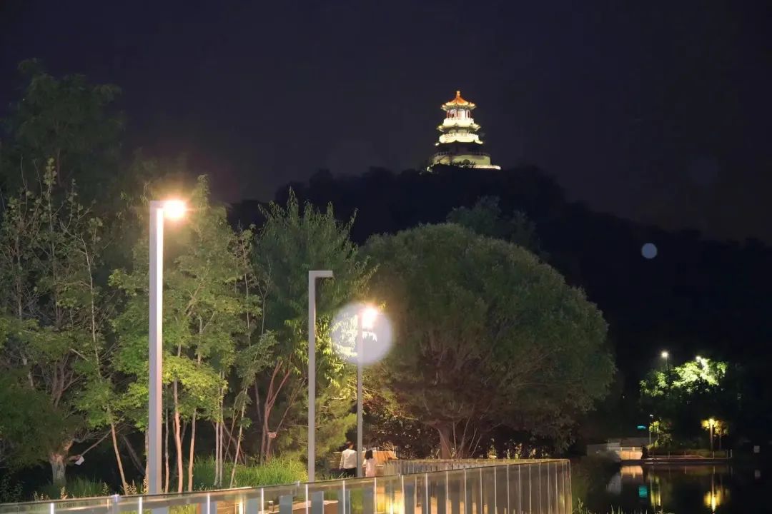 2023中国科幻大会炫酷灯光亮相北京石景山