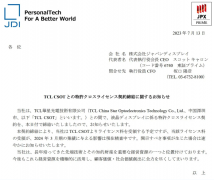 日本JDI与华星光电签署知识产权交叉授权协议