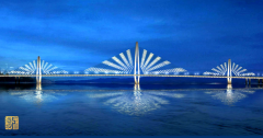 四川泸州长江六桥灯光设计方案确定