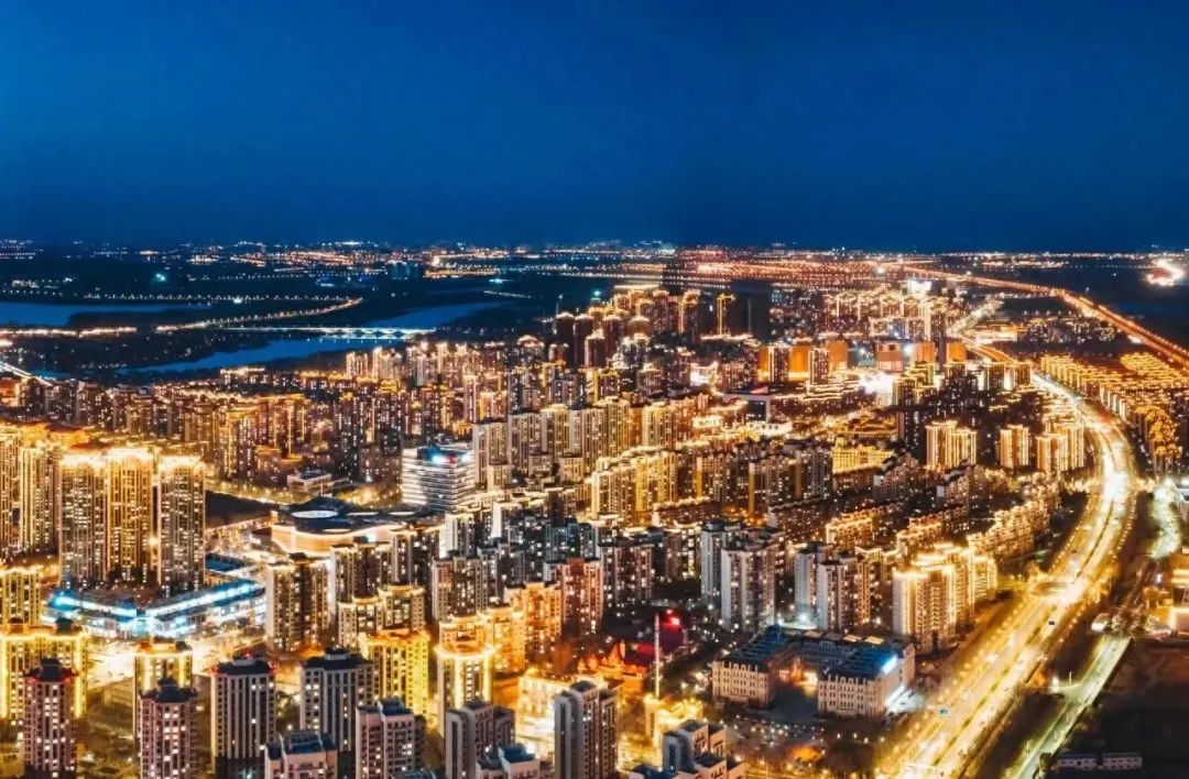 天津市滨海新区全面提升夜景照明