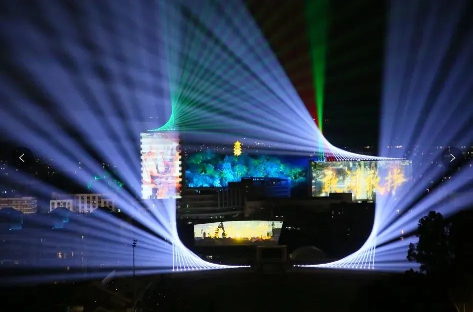 福州规划设计集团参与策划纪念长乐建县1400年灯光秀表演