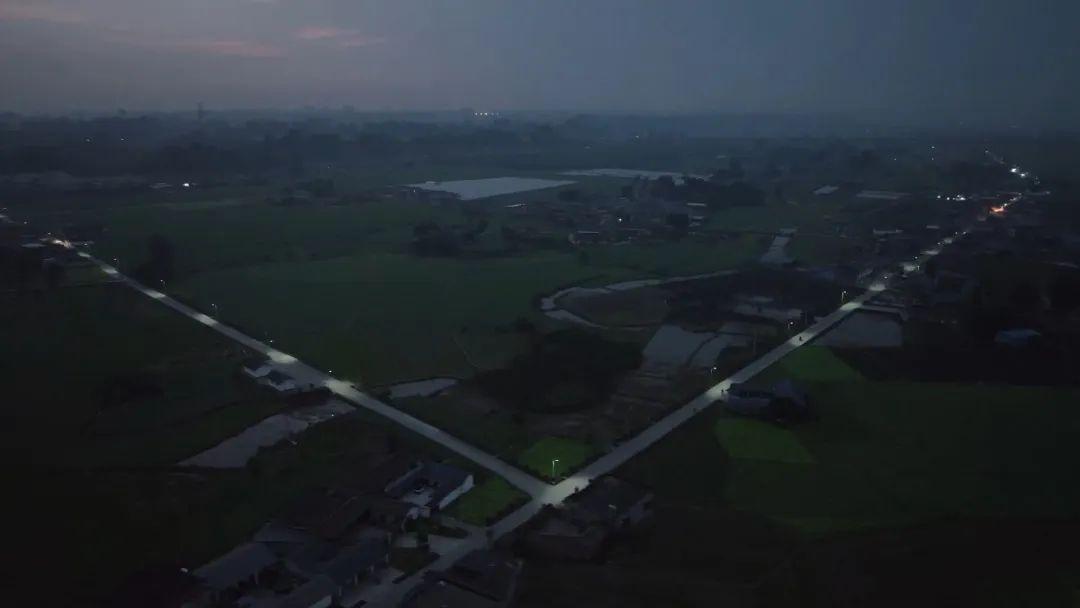 四川眉山东坡区2023年＂路灯照明＂项目全面完成