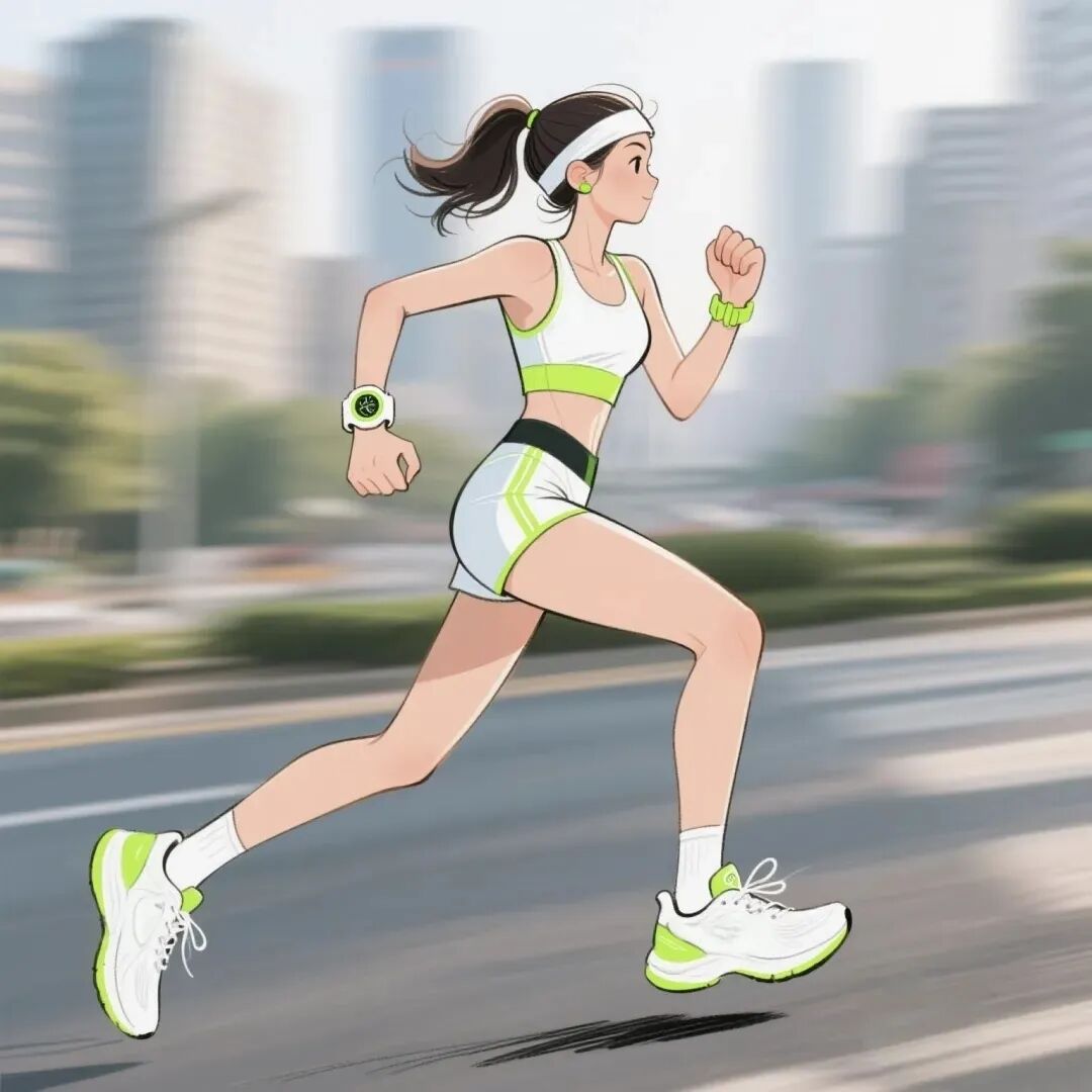 跑步