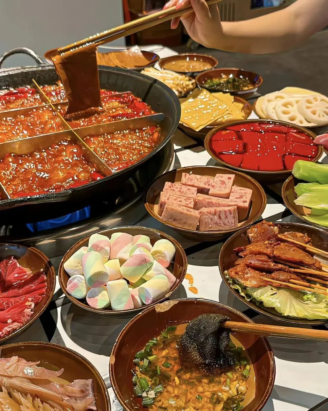 吃火锅文案