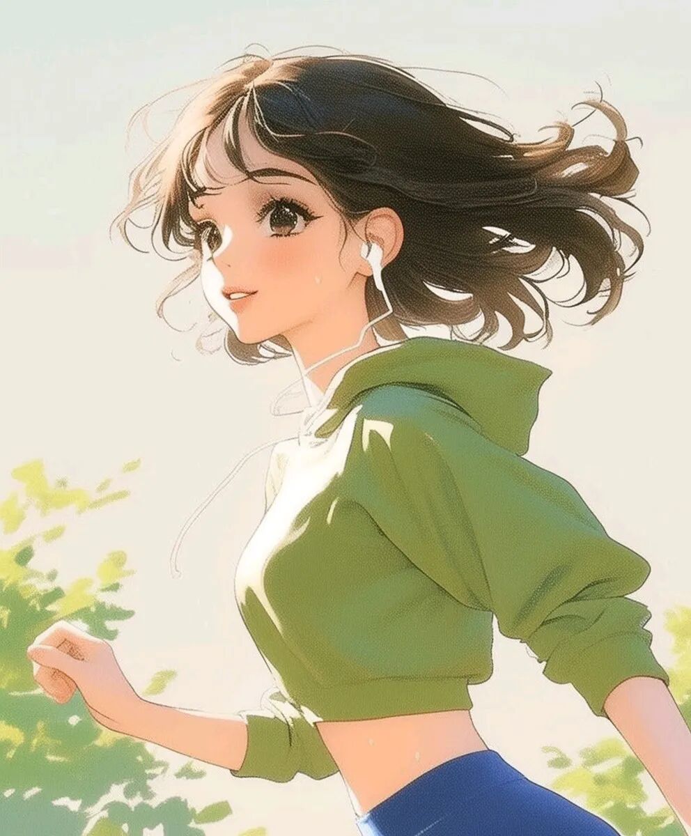 跑步