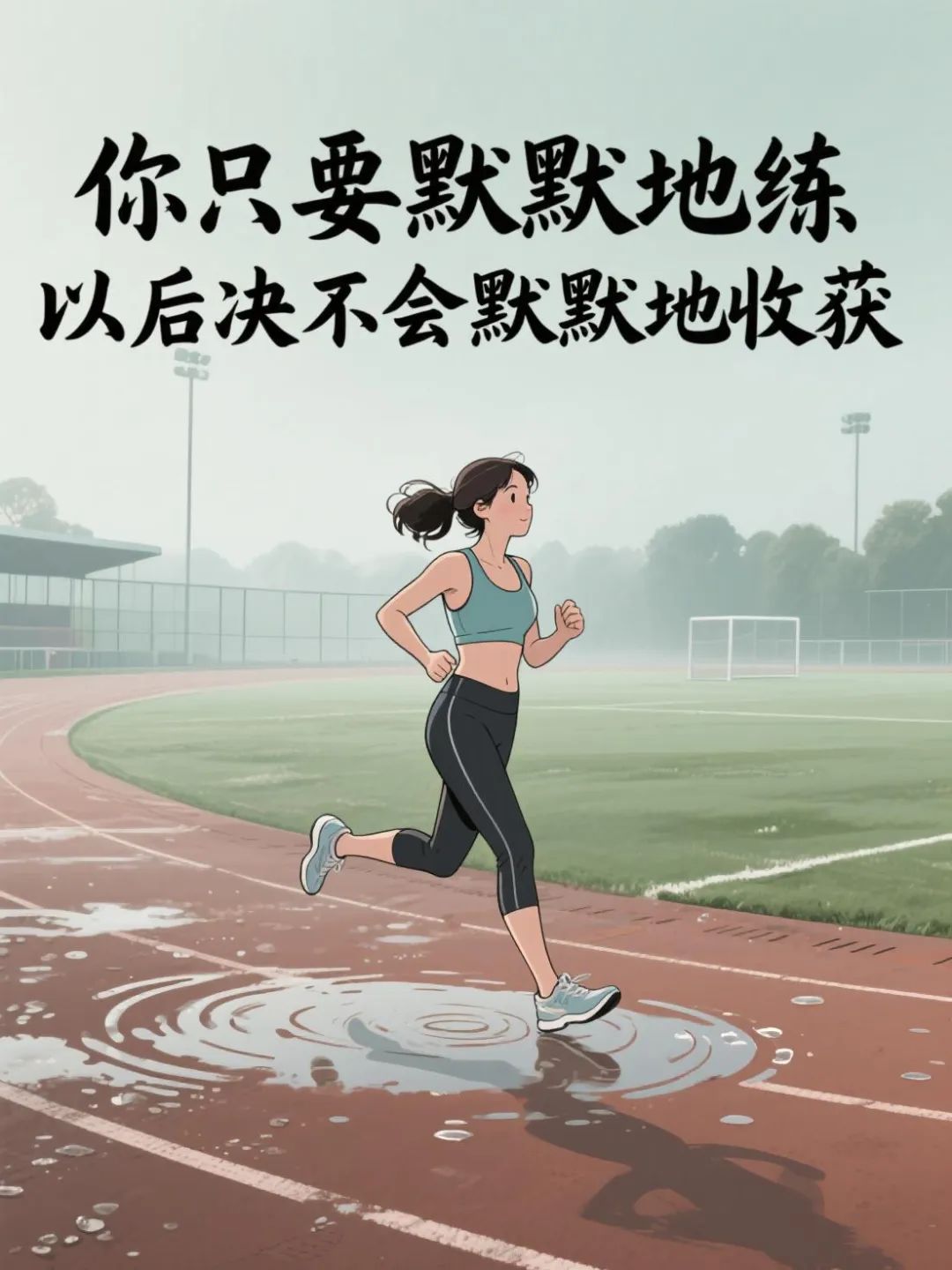 跑步