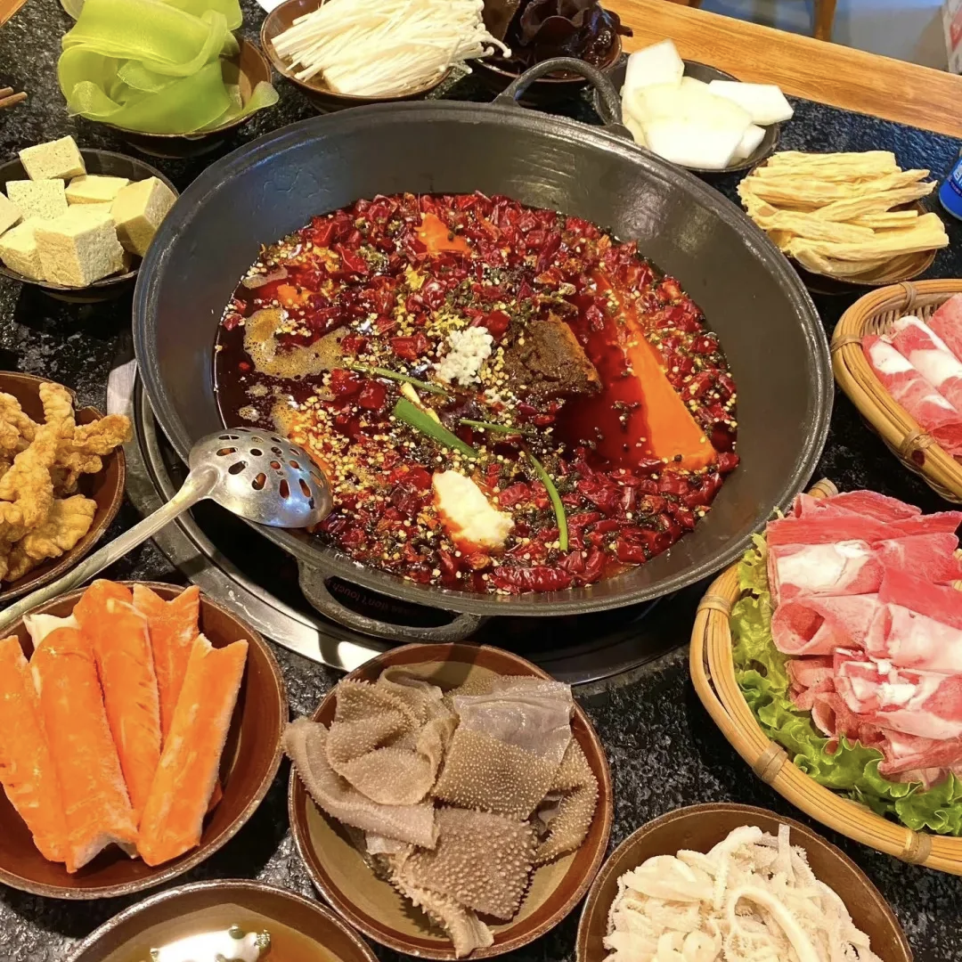 吃火锅文案