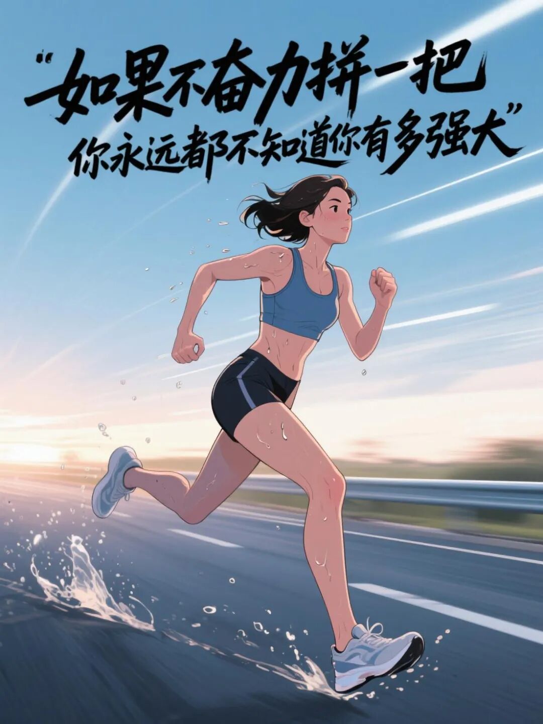 跑步