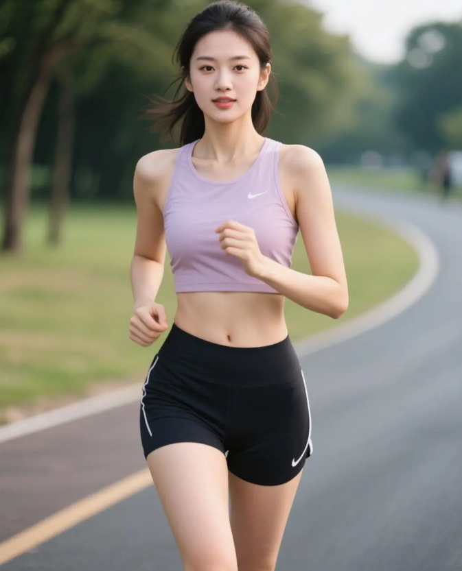 跑步