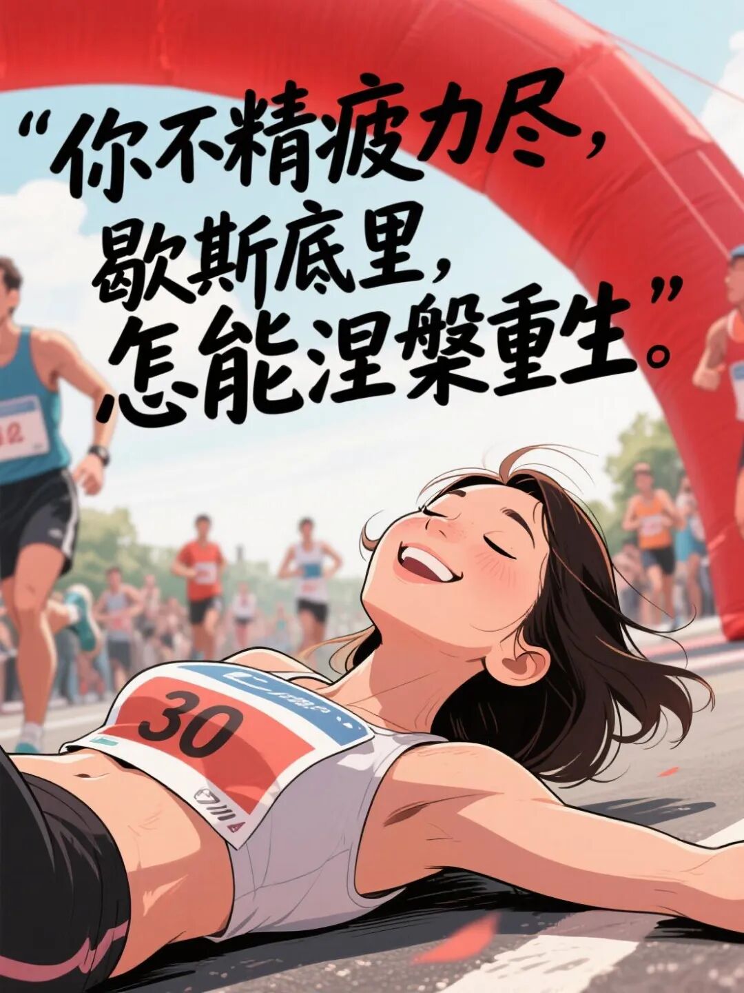 跑步