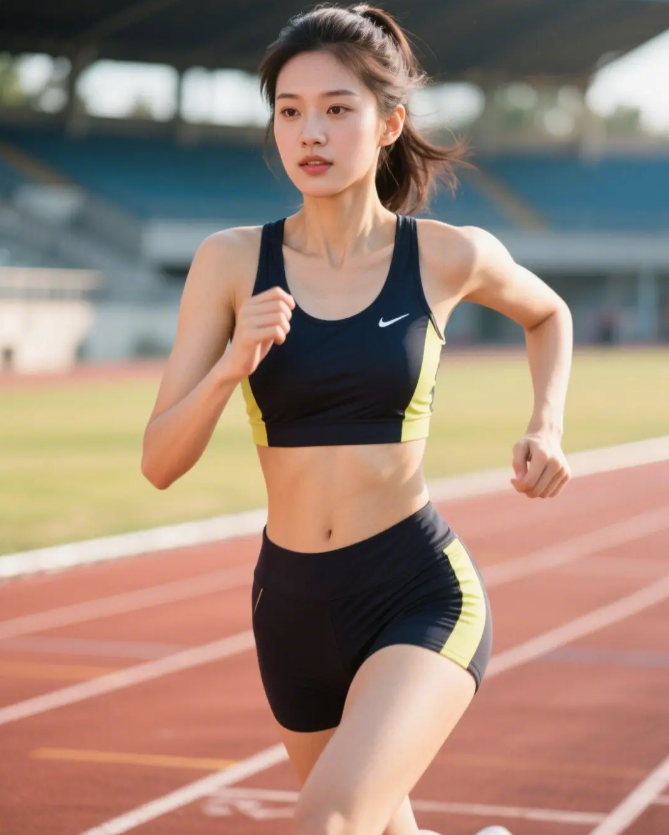 跑步