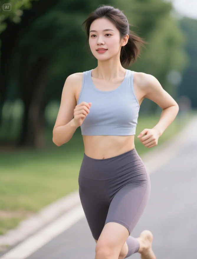 跑步