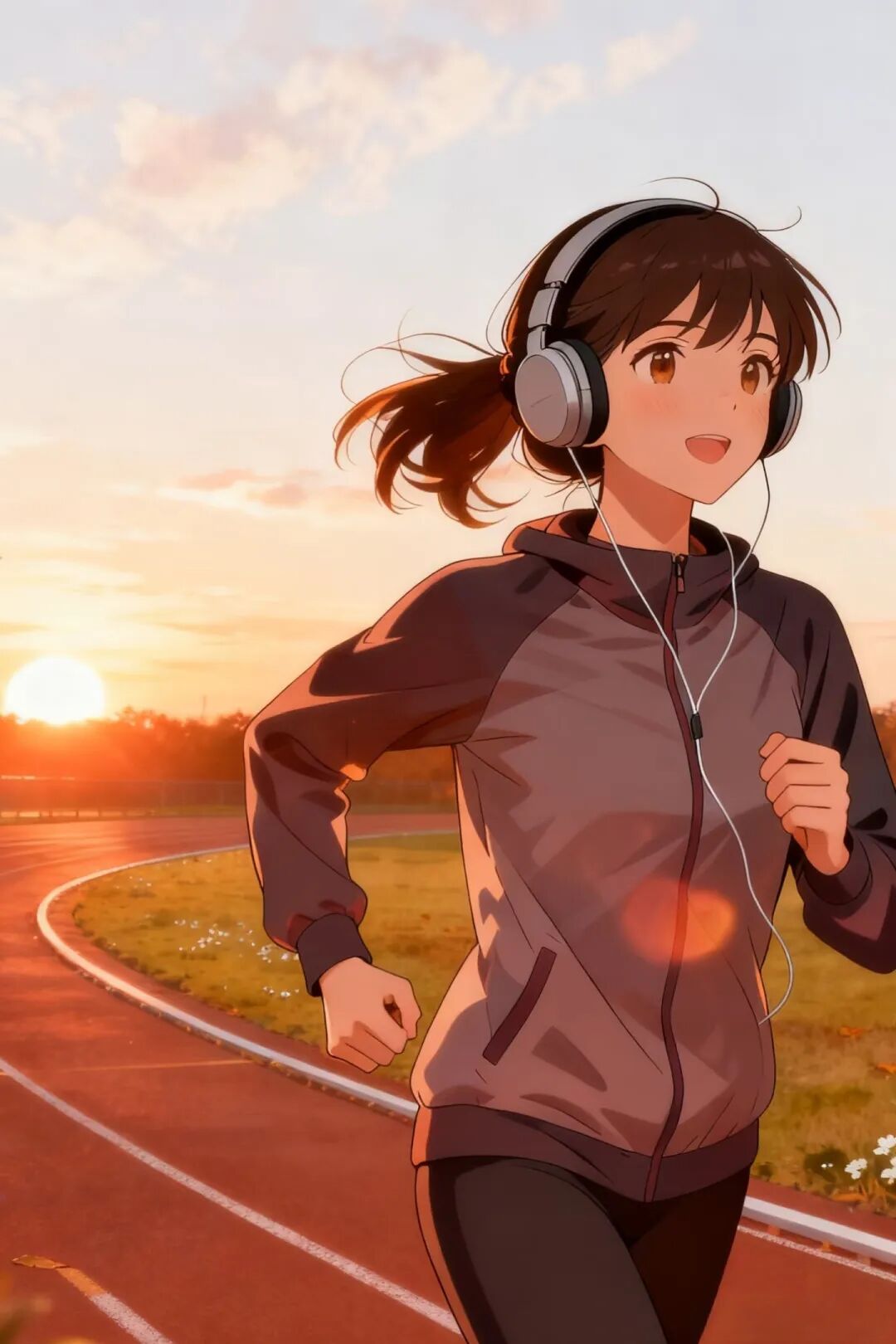 跑步