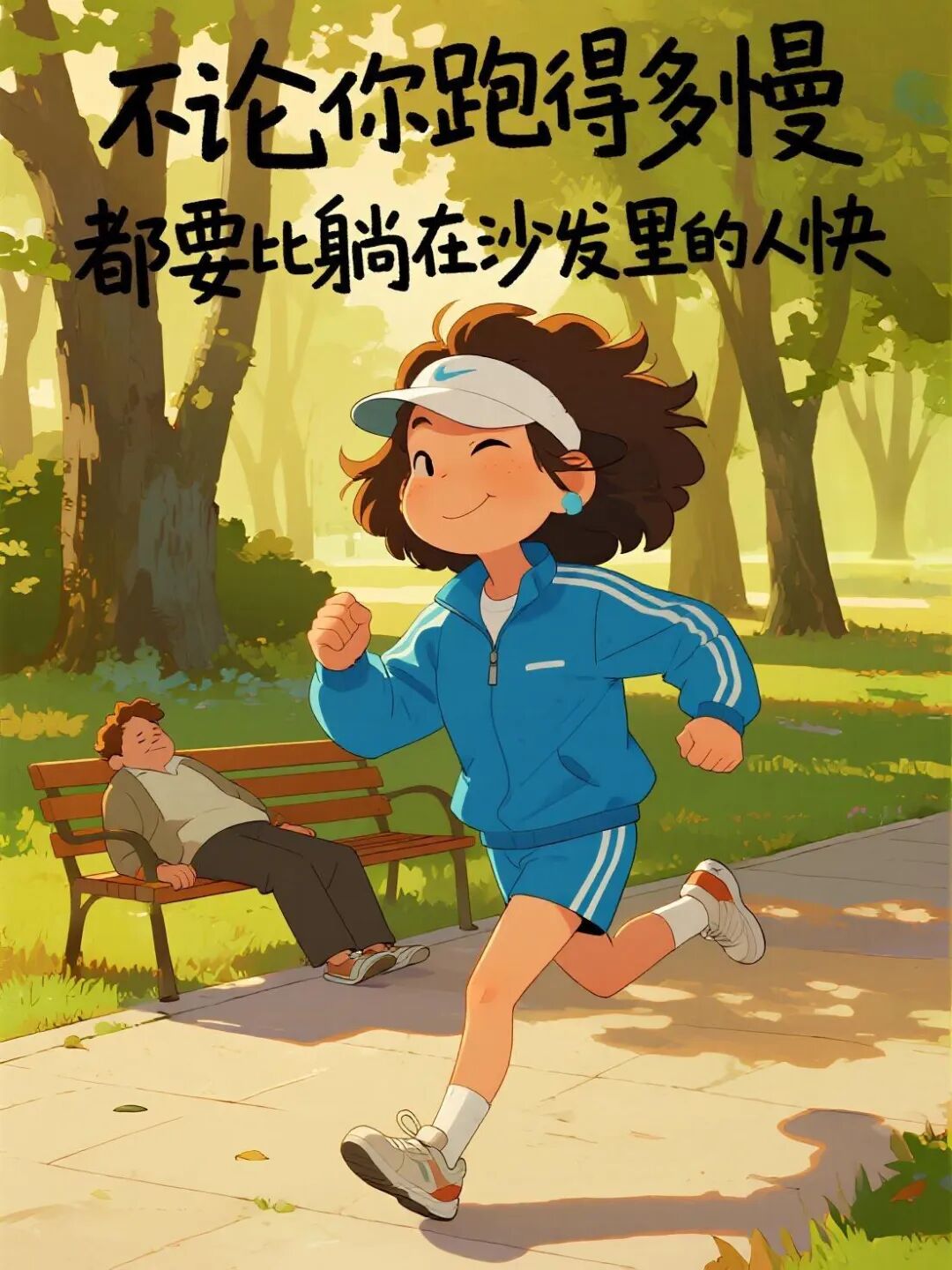 跑步