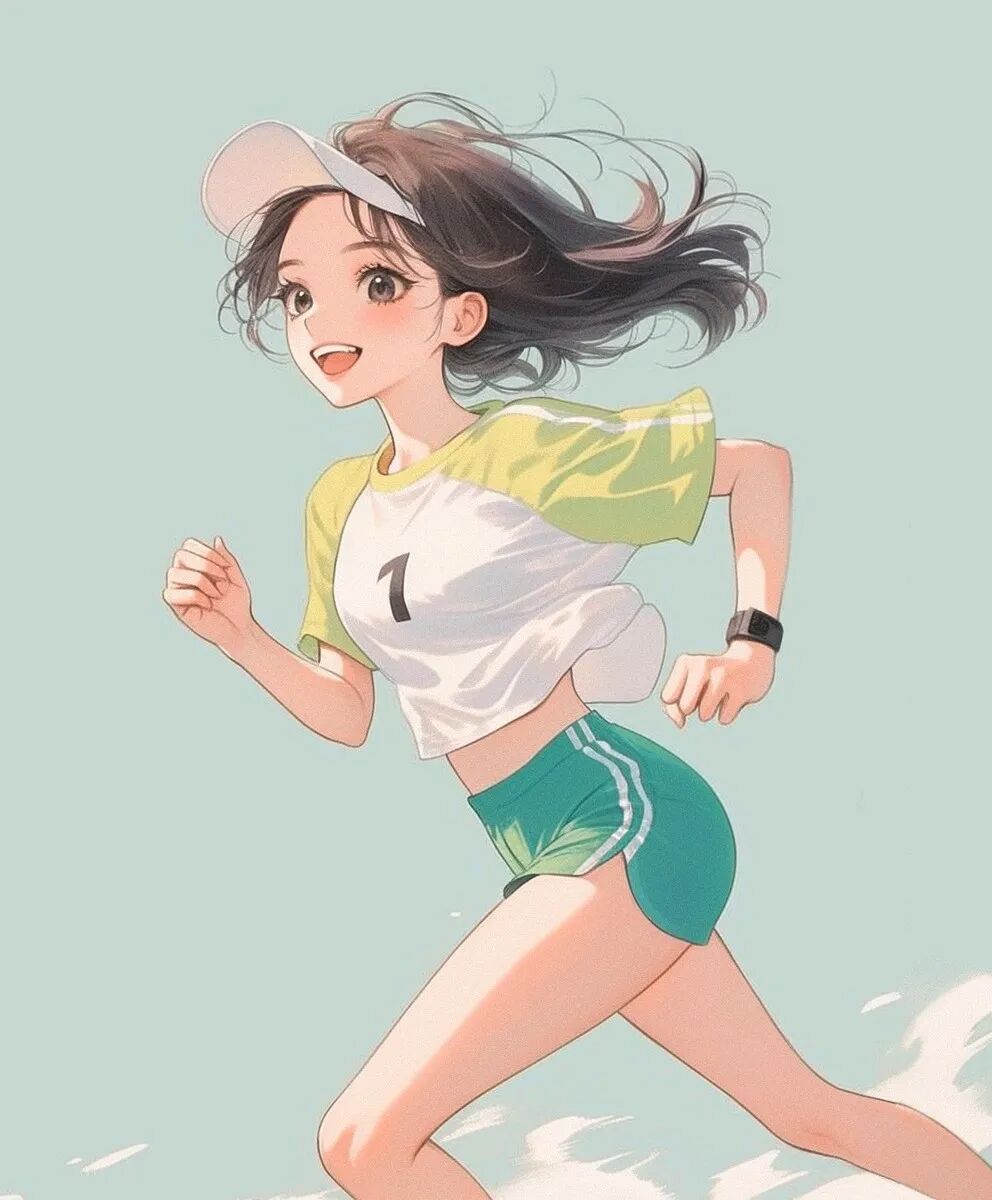 跑步
