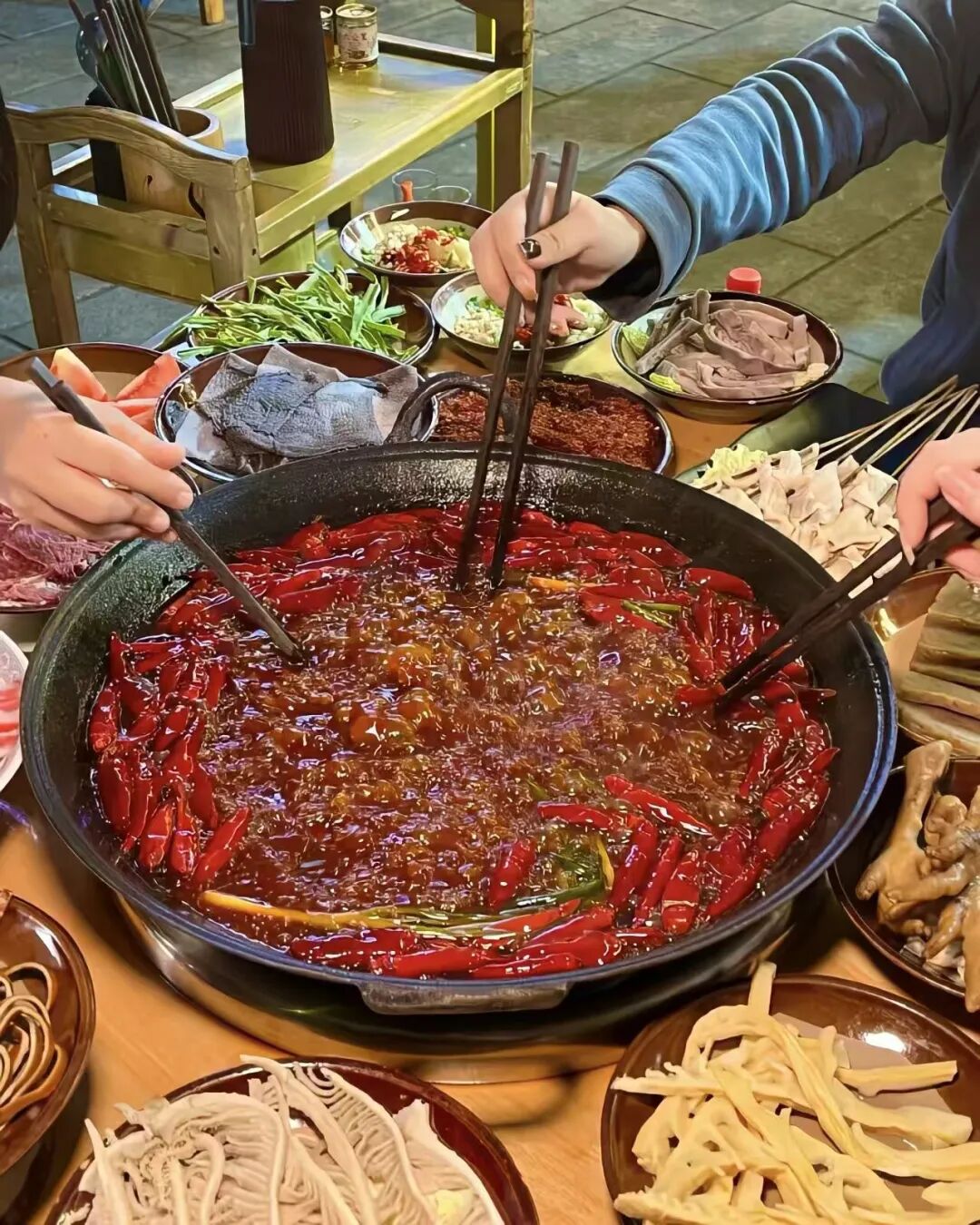 吃火锅文案