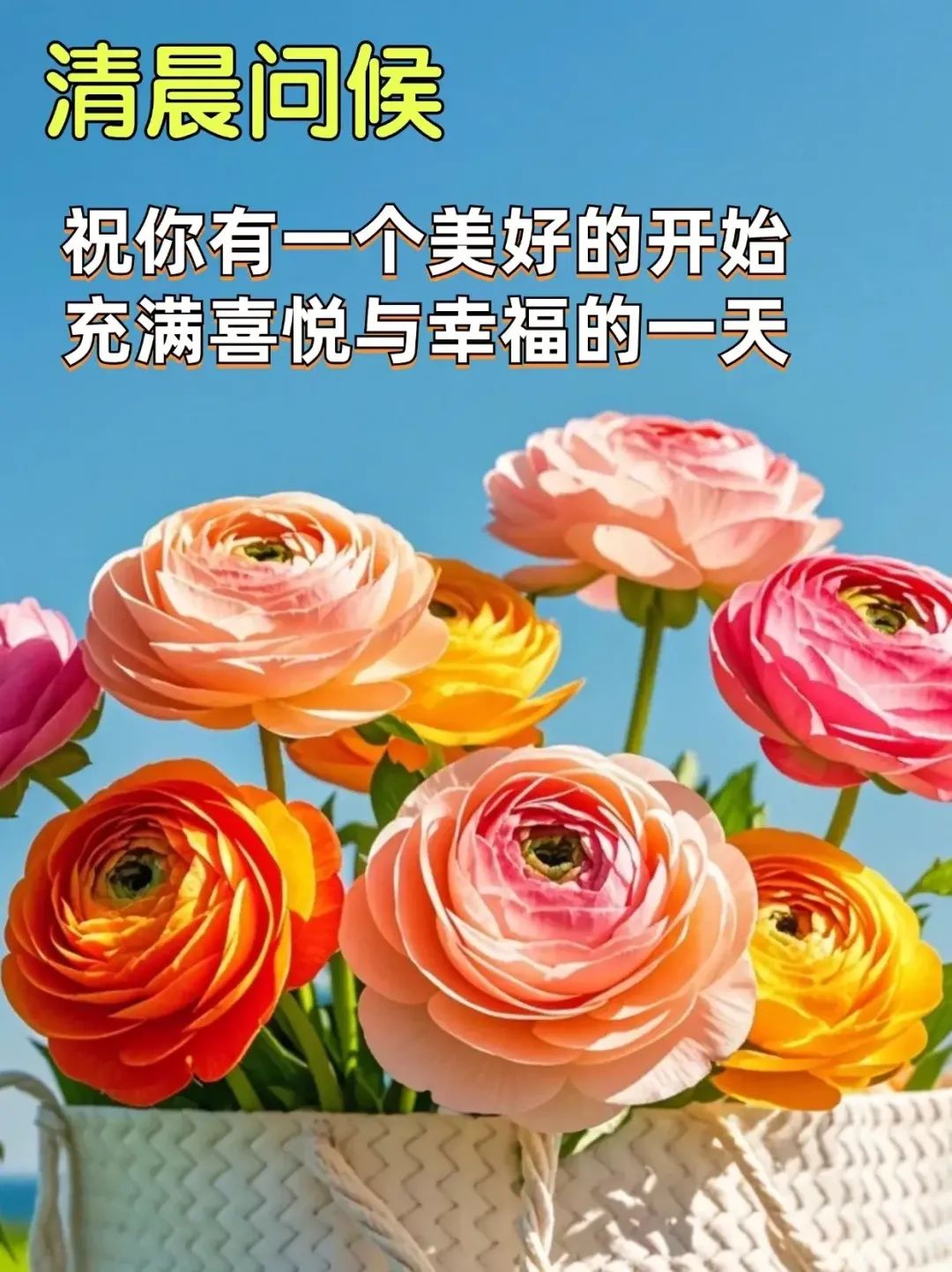 早安,早上好,上午好