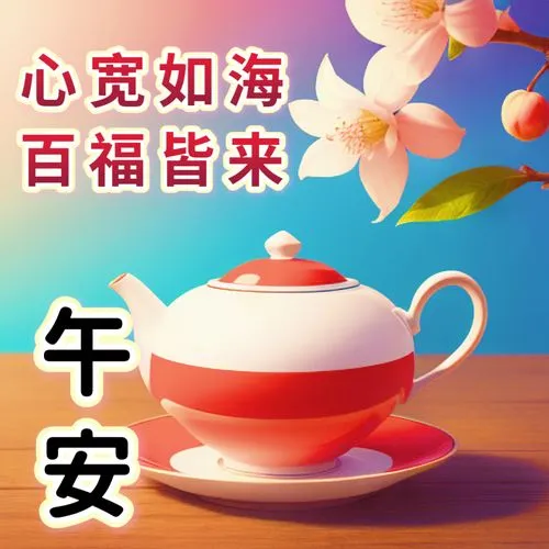 午安,中午好
