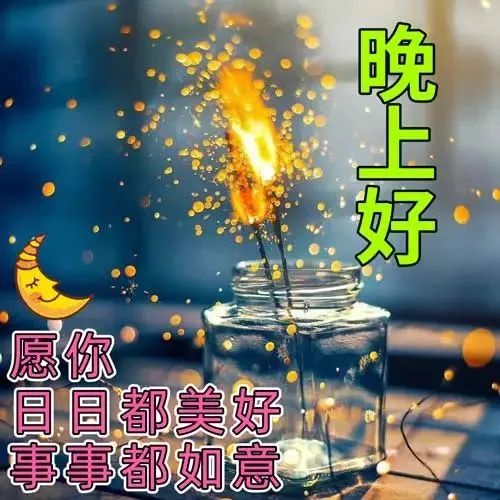 晚上好,晚安