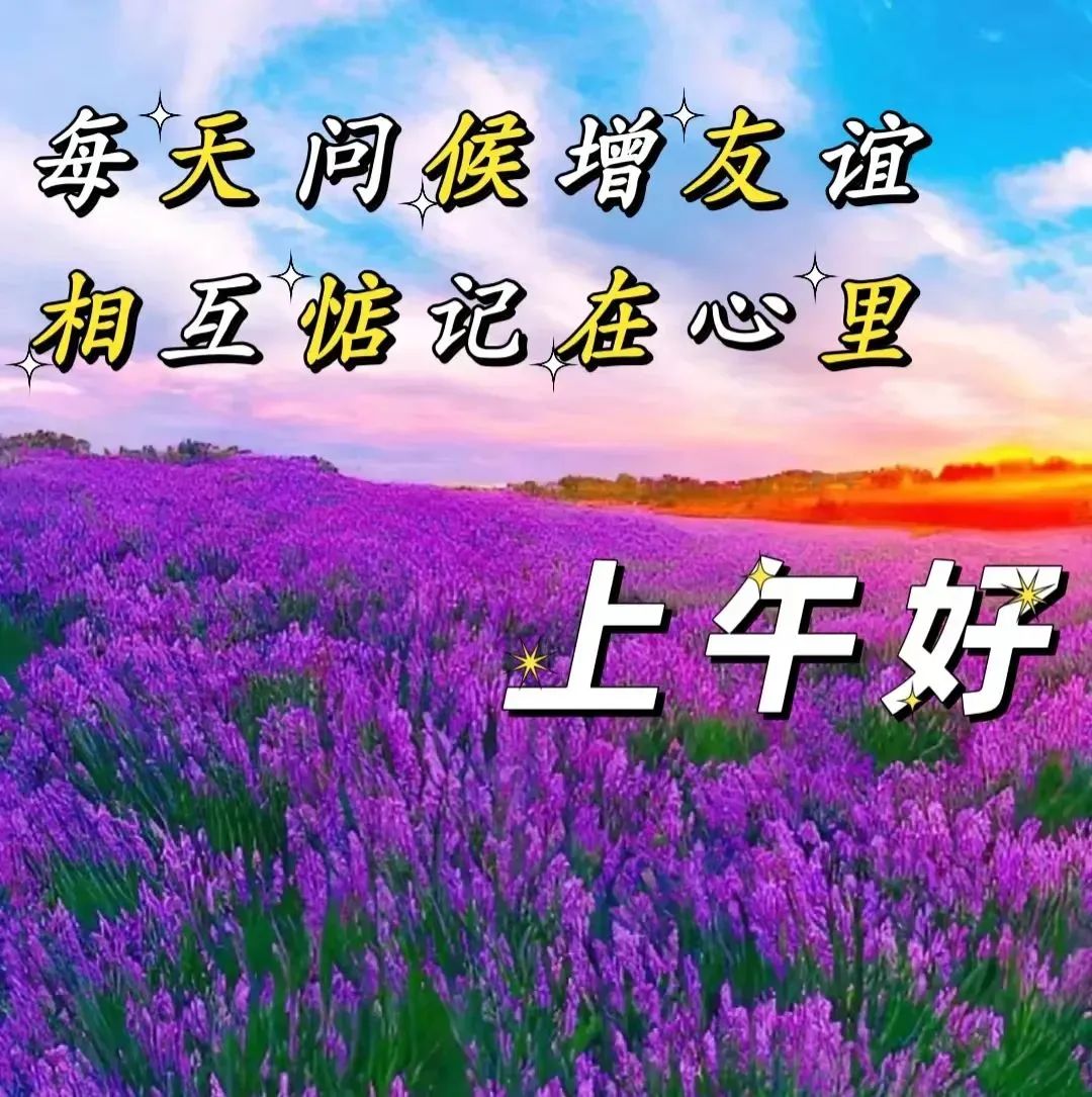 上午好