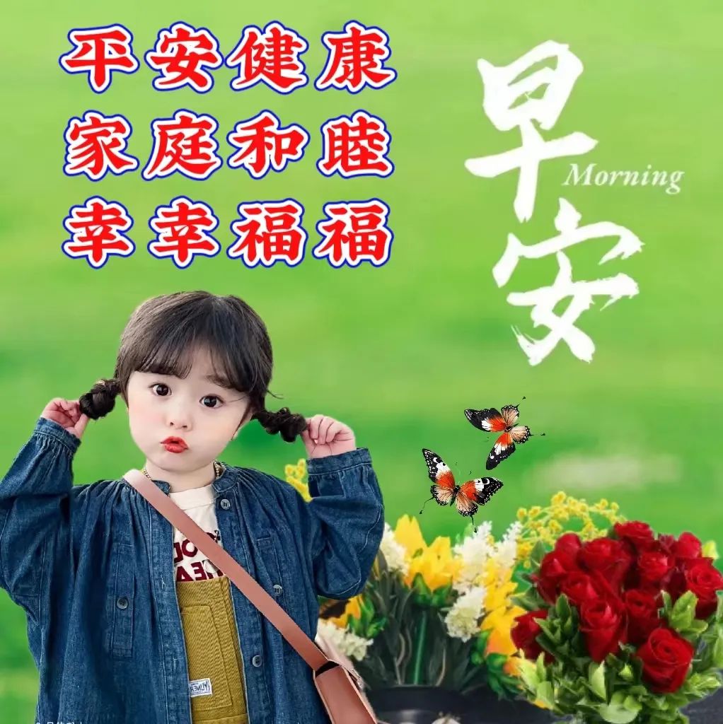 早安,早上好,上午好