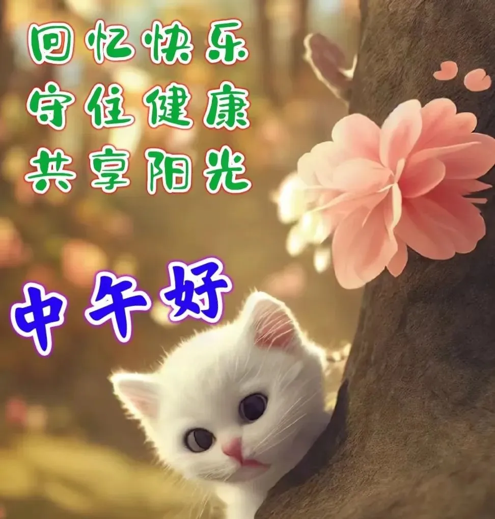 中午好,午安