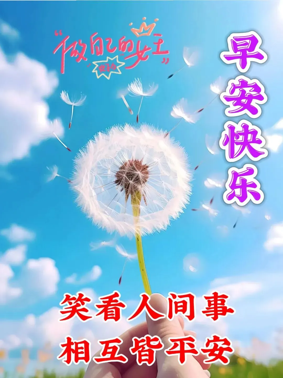 早安问候群友：愿心怀从容，幸福常伴