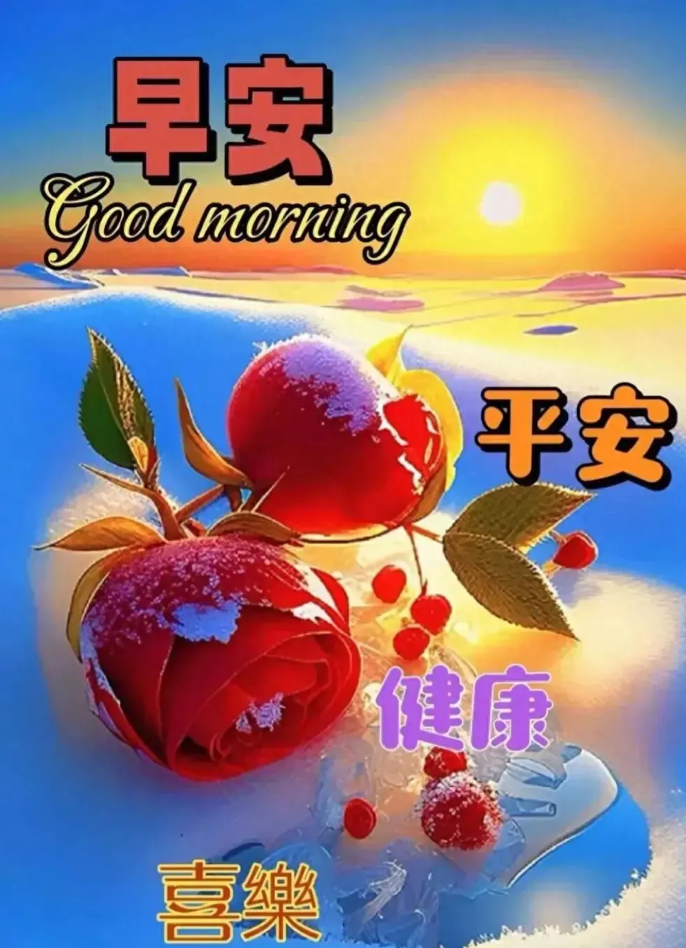 早安,早上好,上午好