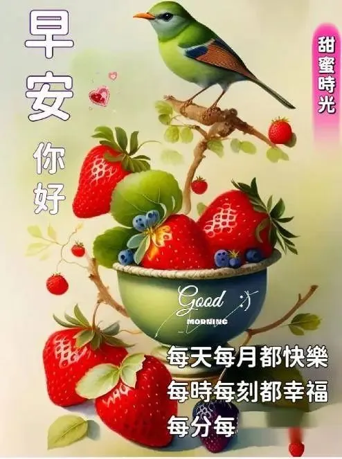 早安,早上好,上午好