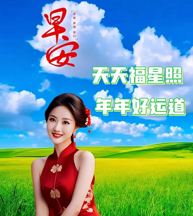 早安,早上好,上午好