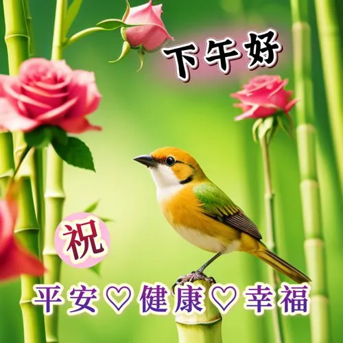 下午好