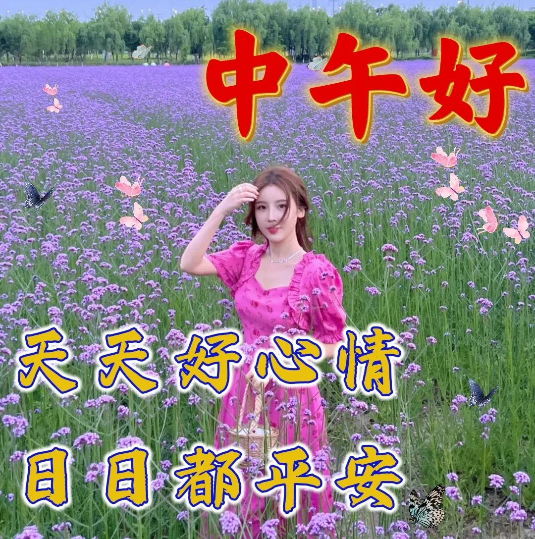 中午好,午安