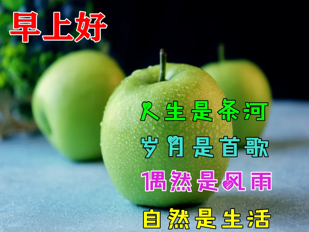 早安,早上好,上午好