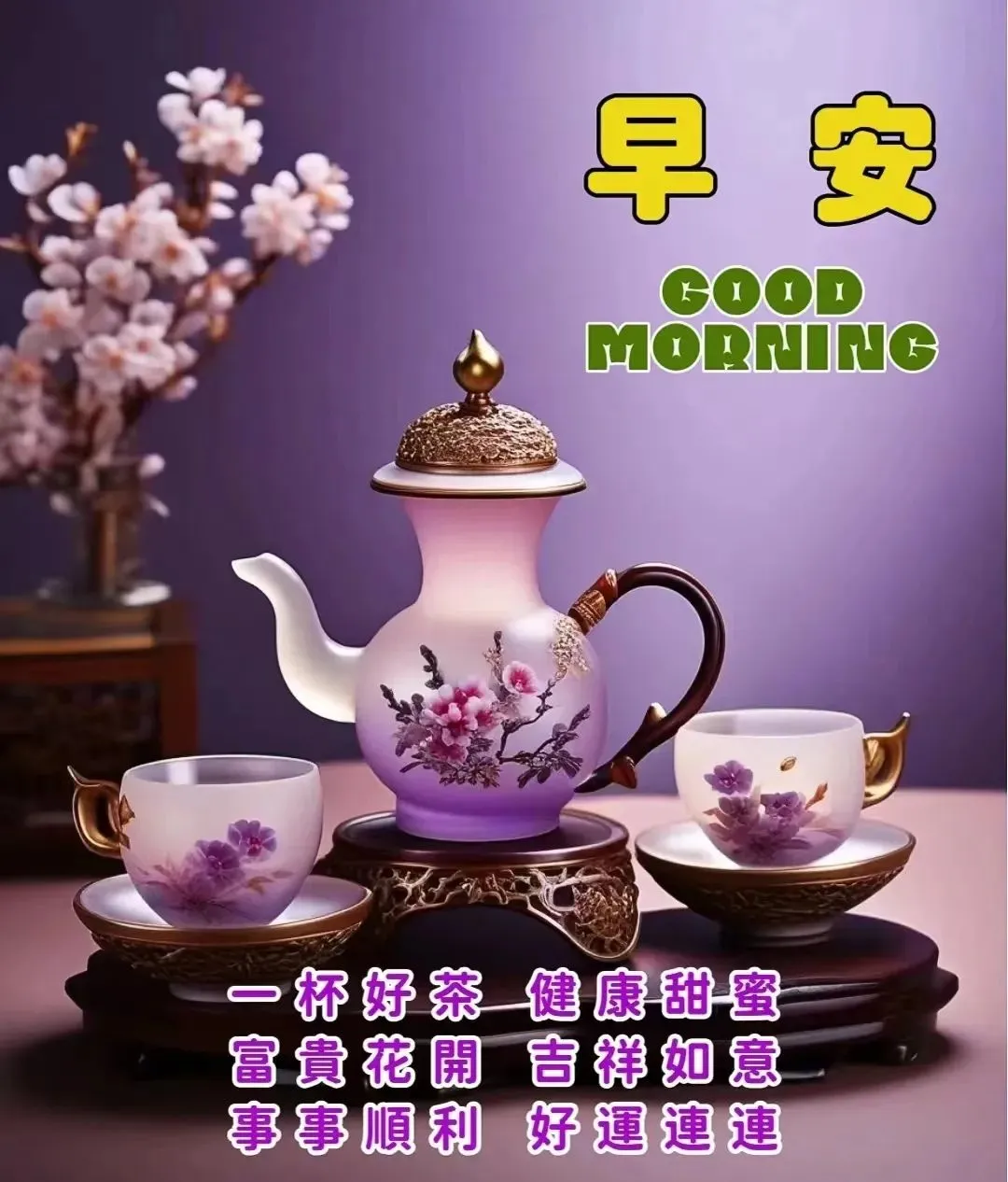 早安,早上好,上午好