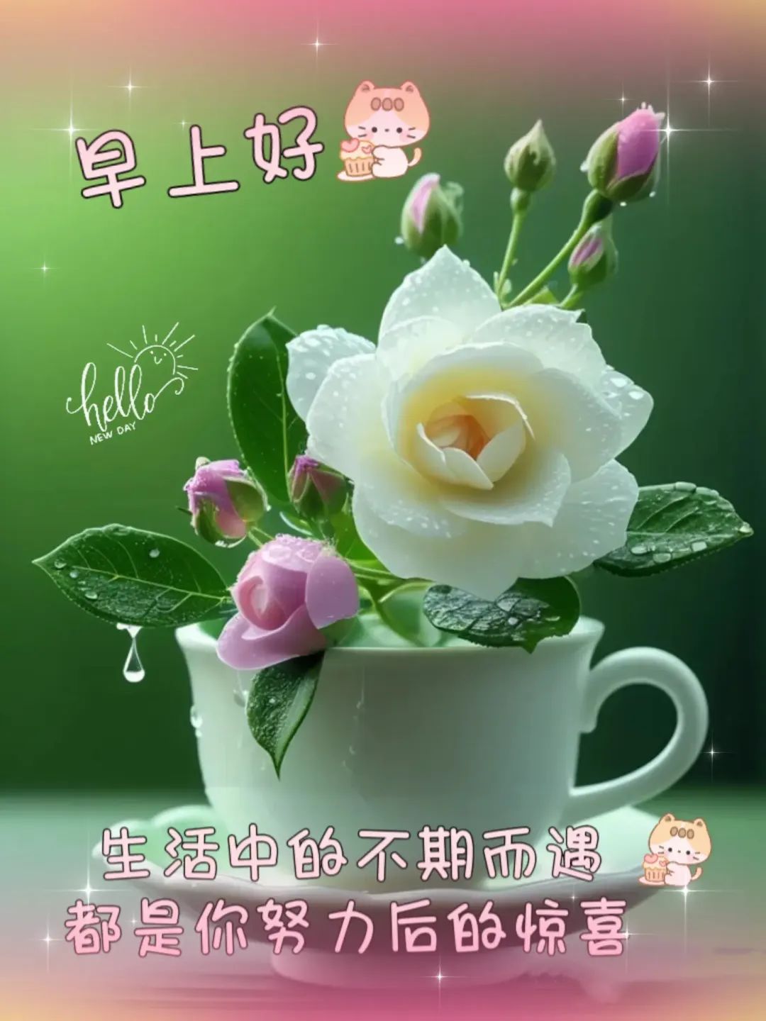 早安,早上好,上午好