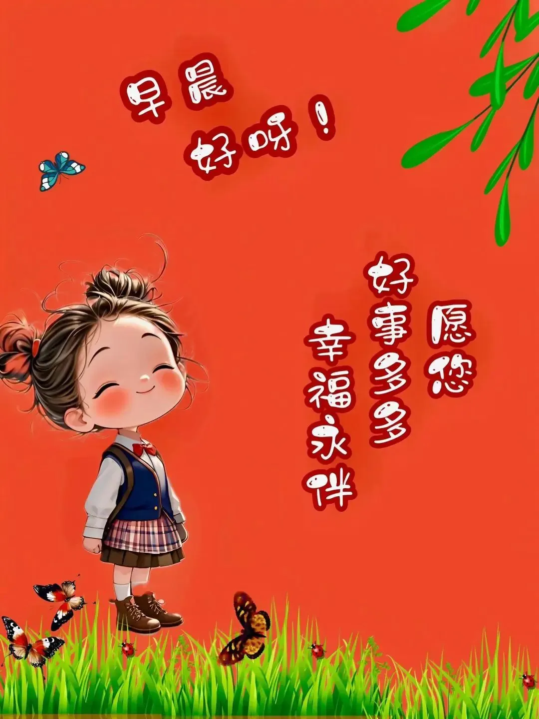 早安,早上好