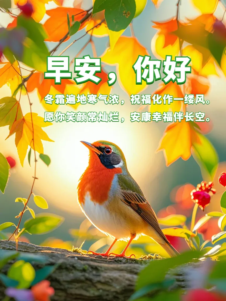 早安,早上好
