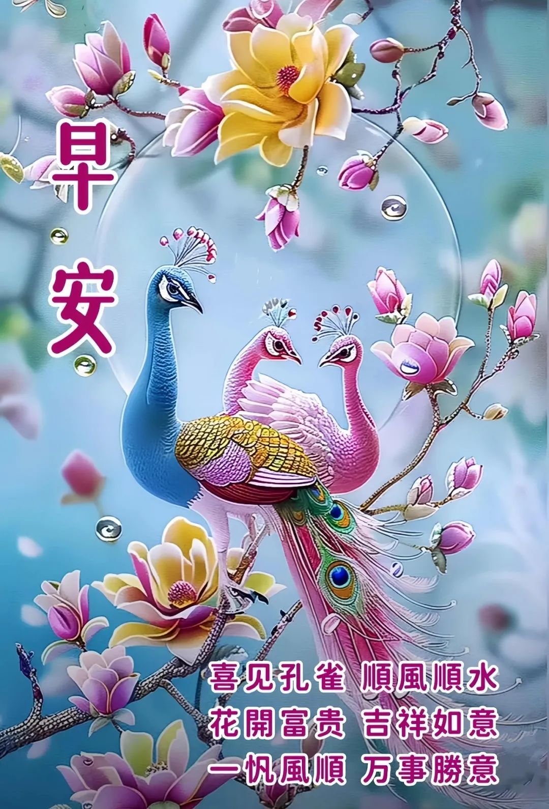 早安,早上好,上午好