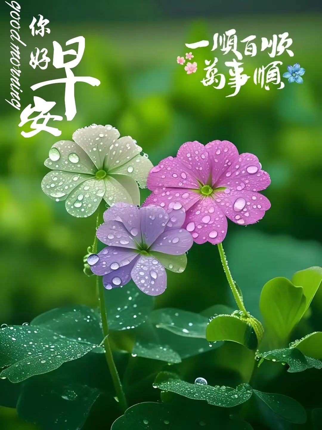 早安,早上好,上午好