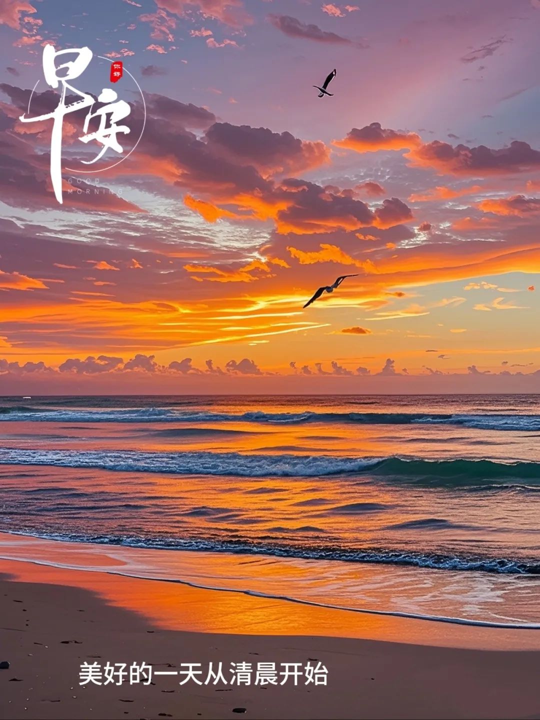 早安,早上好,上午好