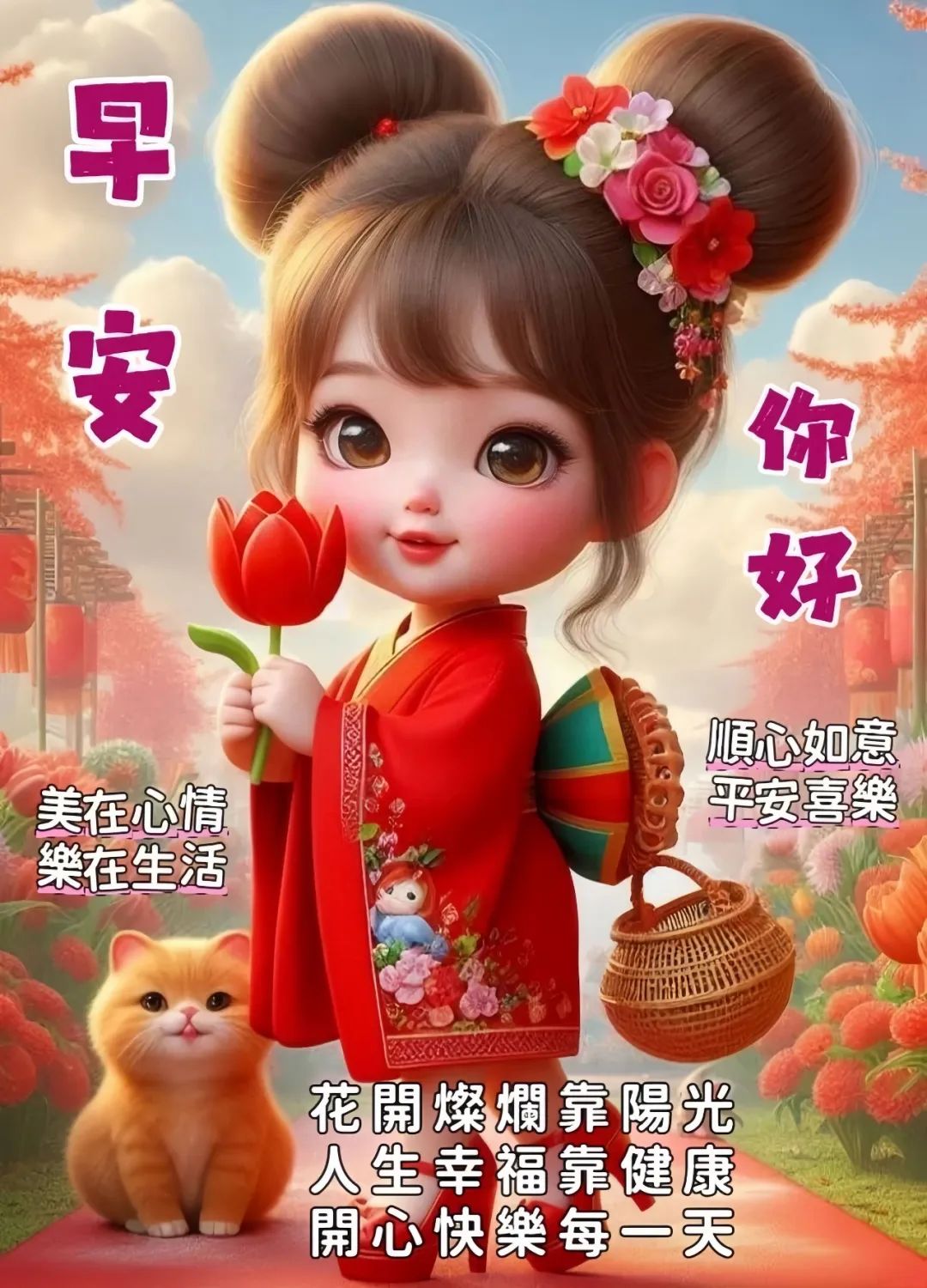 早安,早上好,上午好