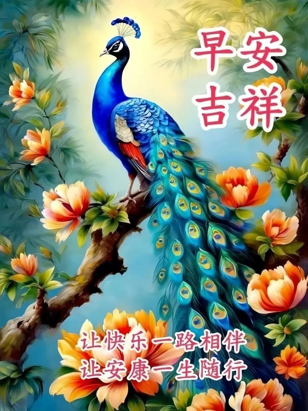 上午好最美的祝福语,收下良好祝福,平安健康永驻!上午吉祥!